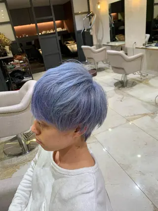 ショート 峯尾 穂専のヘアスタイル