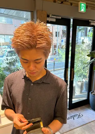 ショート 個性派ネイル シノのネイルデザイン