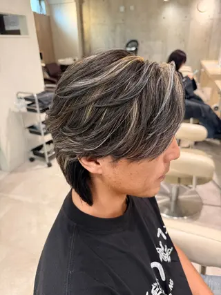 カラー メンズ ✂️ECHICA篠崎 sumito✂️のヘアスタイル