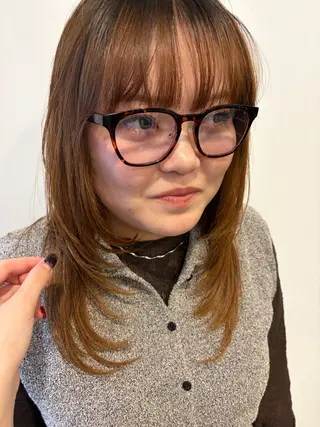 セミロング Nico☺︎🎀YU レイヤー/カットのヘアスタイル