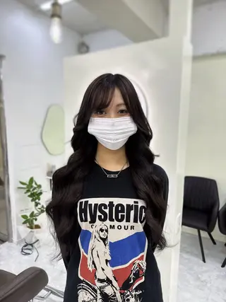 ロング Lee天王寺 Rinのヘアスタイル