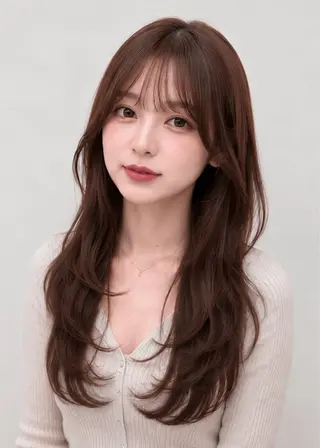 ロング 美髪✨艶髪✨髪質改善 カラー特化🌙鈴屋和のヘアスタイル
