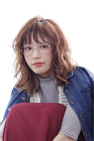 ミディアム 中野 恵脩のヘアスタイル
