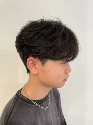 メンズ 三田 真穂のヘアスタイル