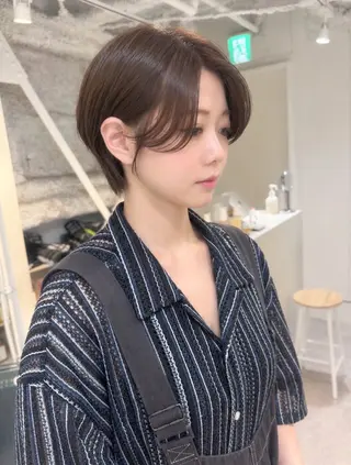 ショート 骨格診断で絶対可愛い ✨丸みショート✨凌弥のヘアスタイル