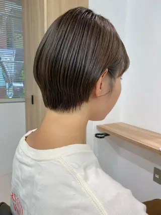 ショート カラー レイヤーボブ/ボブ 仲川和人のヘアスタイル