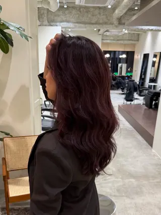 カラー harpers渋谷 SAKIのヘアスタイル