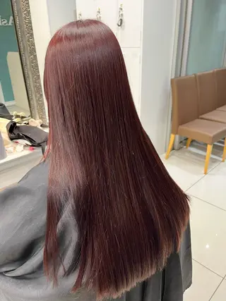 ロング 丸山 萌愛のヘアスタイル