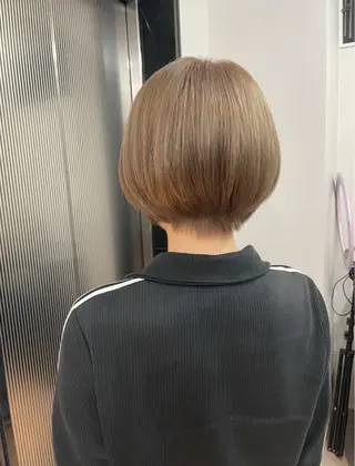 ショート カラー ショート/脱白髪染め ☆宇﨑悠実のヘアスタイル