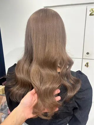 ロング ブリーチ/ダブルカラ ー🍀mizukiのヘアスタイル