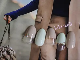 ネイル kiki nail &brow二子玉川のネイルデザイン