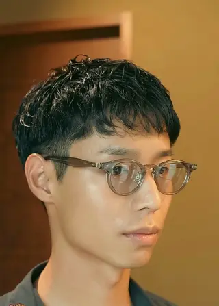 ショート パーマ メンズ メンズカット✂️ パーマ🌀 サトエリのヘアスタイル