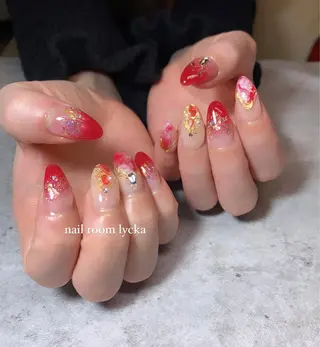 ネイル ネイルルームリッカ 𝐦𝐚𝐲𝐮のネイルデザイン