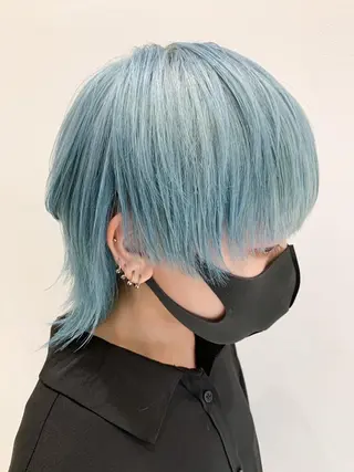 ショート 🍀ケアブリーチ カラー🍀坂井のヘアスタイル