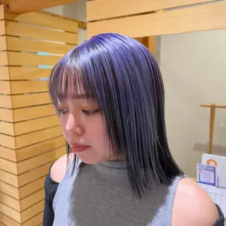 ミディアム カラー ✨髪質改善🎨 杉本賢人のヘアスタイル