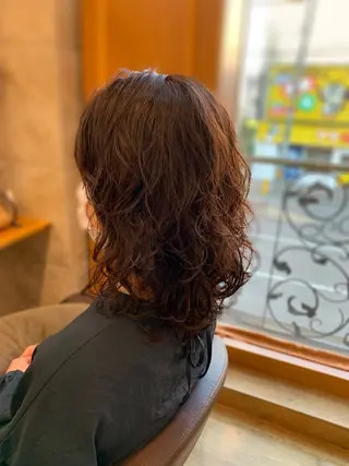 ミディアム 【hunch】 ayakaのヘアスタイル
