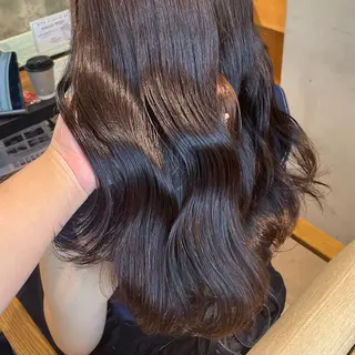 セミロング カラー Koko . 🤍ボブ ✧*。のヘアスタイル