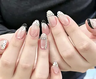 ネイル By moonネイル 🌷ワンホン/韓国風のネイルデザイン