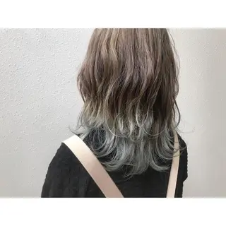 ミディアム カラー 荒木 拓也のヘアスタイル