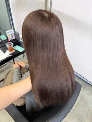 カラー りこ / 透明感カラー🎀🫧のヘアスタイル