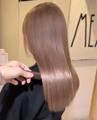 ロング カラー エクステ⭐️艶カラー koukiのヘアスタイル