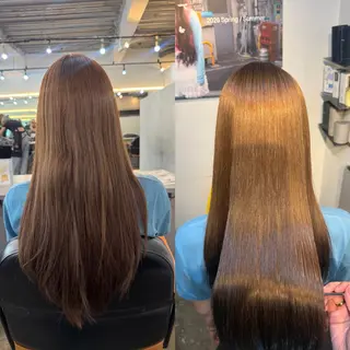 ロング 縮毛矯正/レイヤー カット⭐️SHOTAのヘアスタイル
