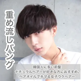 セミロング カラー パーマ ヘアアレンジ メンズ キッズ メンズ特化美容師 aiの眉毛・アイブロウイメージ