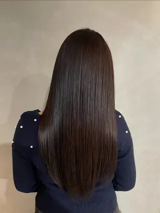 ロング カラー 古久保 日音のヘアスタイル