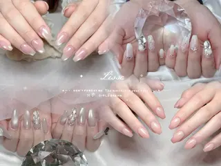ネイル Yuna 𝝑𝝔*.+゚のネイルデザイン