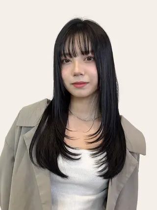ロング 渡辺奎斗/ ボブ レイヤーカットのヘアスタイル