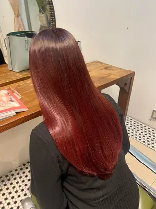 ロング カラー Ofhair 柴田咲喜のエステ・リラクイメージ