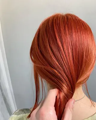 セミロング カラー ヘアアレンジ ボブパーマコテ巻き風 パーマNo1深江秀平のヘアスタイル