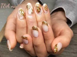セミロング ネイル T&A nailのネイルデザイン