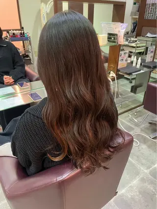 ロング カットモデル 天王寺🤍haruのヘアスタイル