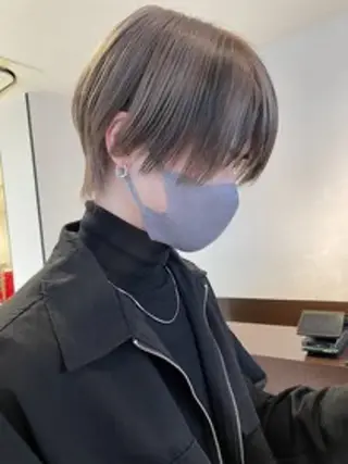 メンズ 松田記和 モデル募集中のヘアスタイル