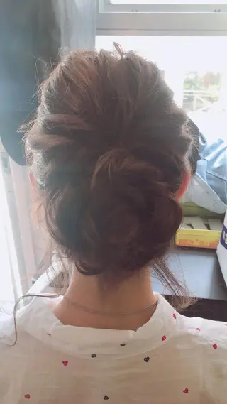 ヘアアレンジ 銀座フリーランススタ イリストMIYUKIのヘアスタイル