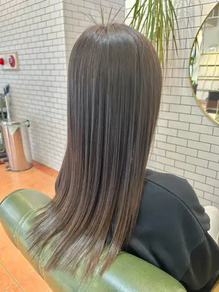ロング カラー 石井 佑樹のヘアスタイル