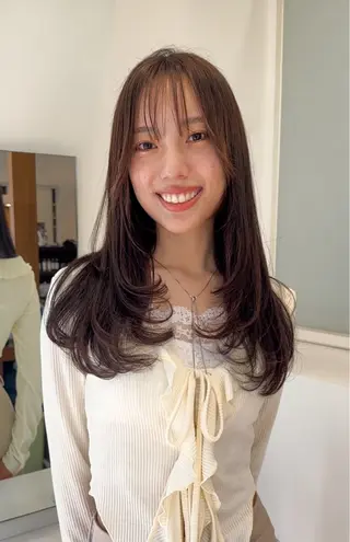 ロング 武藤 虎太朗のヘアスタイル