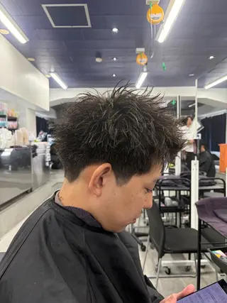 ショート メンズ 【"漢らしい" 作ります】昇陽のヘアスタイル