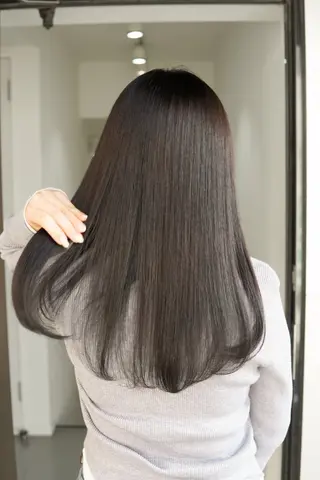 ロング カラー 髪質改善/透明感 松下喬亮のヘアスタイル