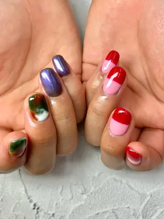 ネイル Nail salon Euphoriaのネイルデザイン