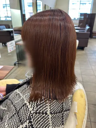 ミディアム 濱田 佳奈映のヘアスタイル