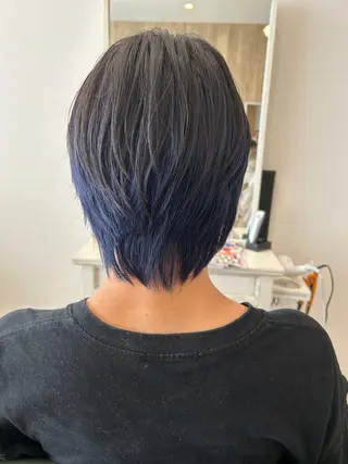 カラー メンズ 梶田 伸篤のヘアスタイル