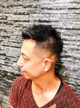 ショート メンズ 代表 武田晃英のヘアスタイル