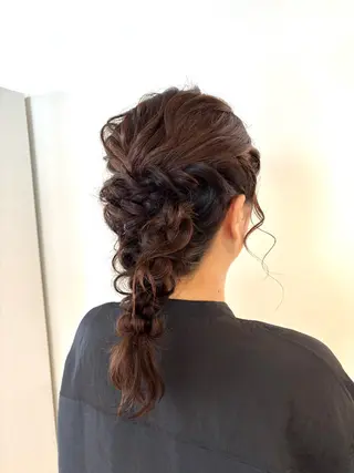 ヘアアレンジ update Erinaのヘアスタイル