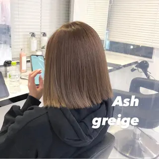 ミディアム カラー パーマ ヘアアレンジ メンズ キッズ ネイル マツエク・マツパ KANAMI 🌏のヘアスタイル