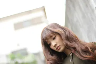 ロング カラー パーマ 松尾 泰伸のヘアスタイル