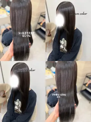 ロング lovis🧸ゆうあ 🧸/透明感カラーのヘアスタイル