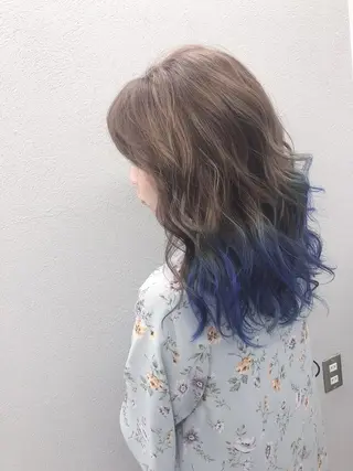 カラー カットモデル急募🌈 技術責任者久保のヘアスタイル