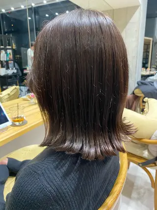 ミディアム カラー 似合う髪型見つけます AYAKAのヘアスタイル